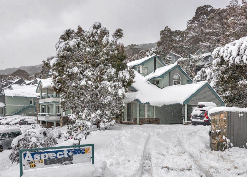 External view of the  Aspect 5, Thredbo Accommodation