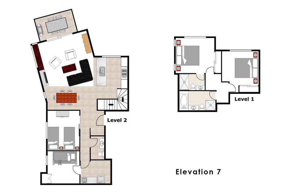Elevation 7, Thredbo - Floorplan