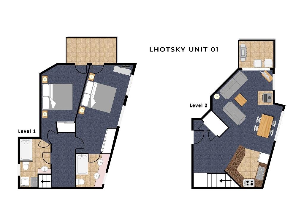 Lhotsky 1, 2 Bedroom Apartment