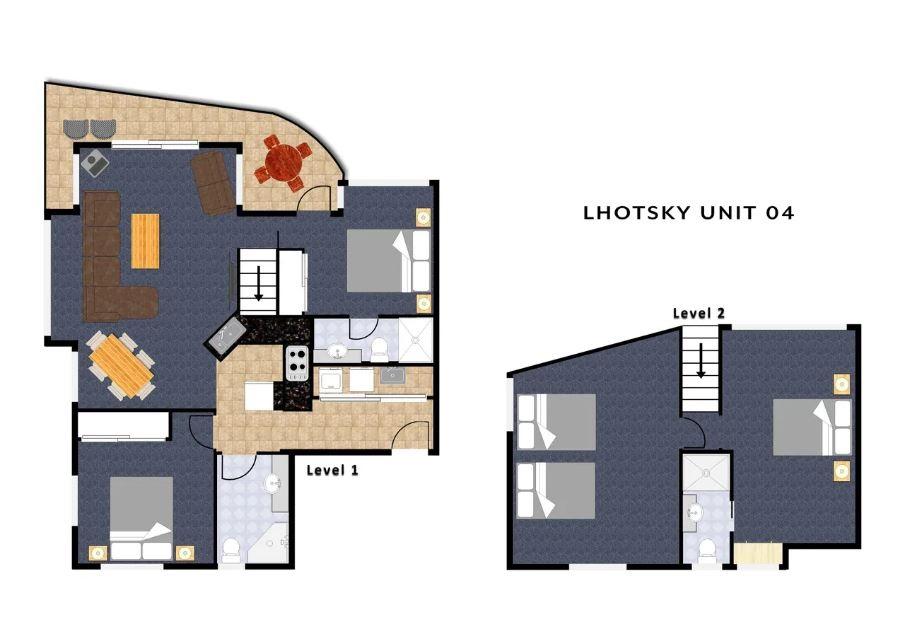 Lhotsky 4, 3 Bedroom & Loft Apartment