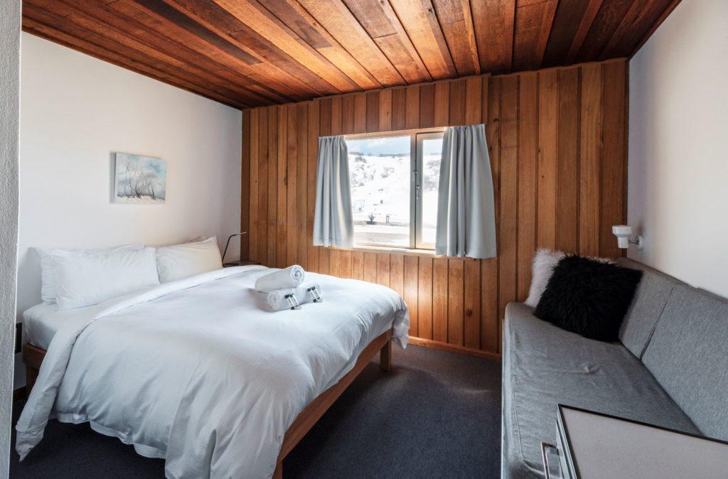 Mountain View Double Room  of Eiger Chalet, Perisher Valley Accommodation