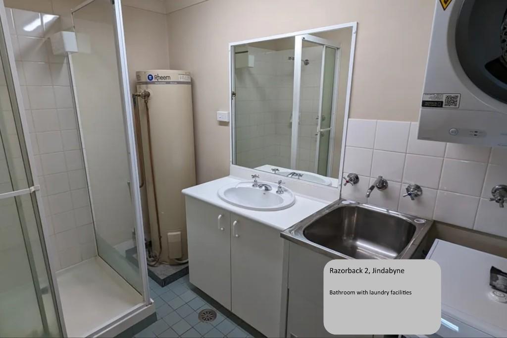 Razorback 2, Jindabyne - Bathroom with Laundry Facilities
