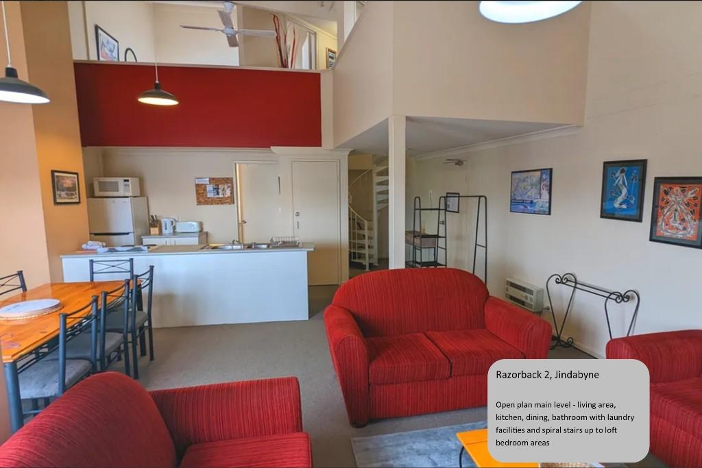 Razorback 2, Jindabyne - Open Plan Living Area