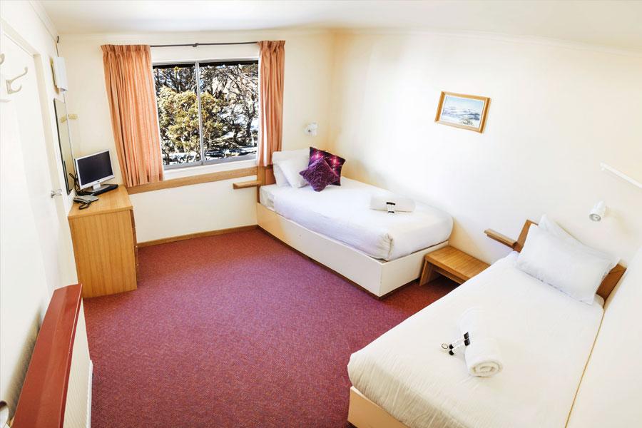 Valley Double / Twin Room of Eiger Chalet, Perisher Valley Accommodation